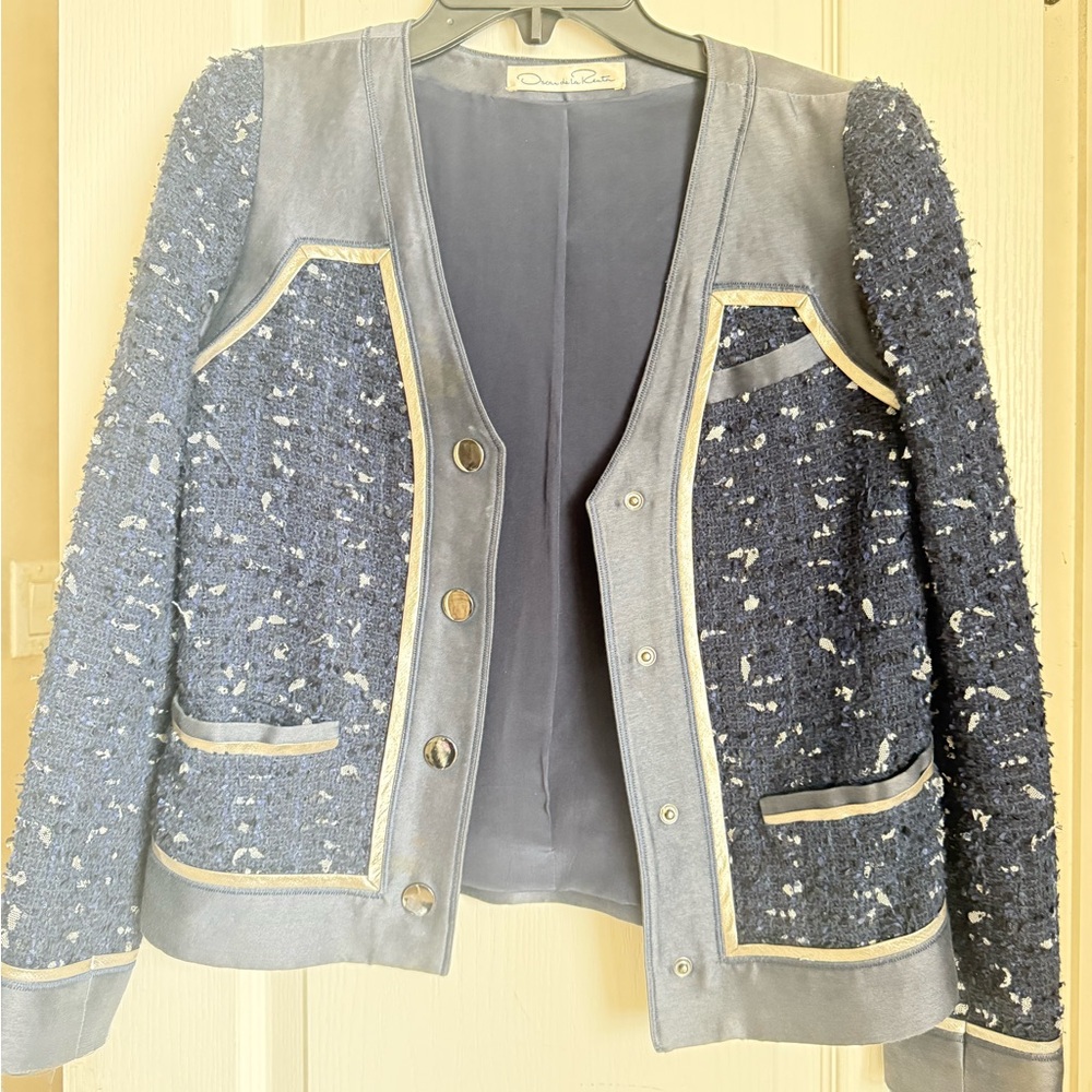 Oscar De La Renta Tweed Jacket